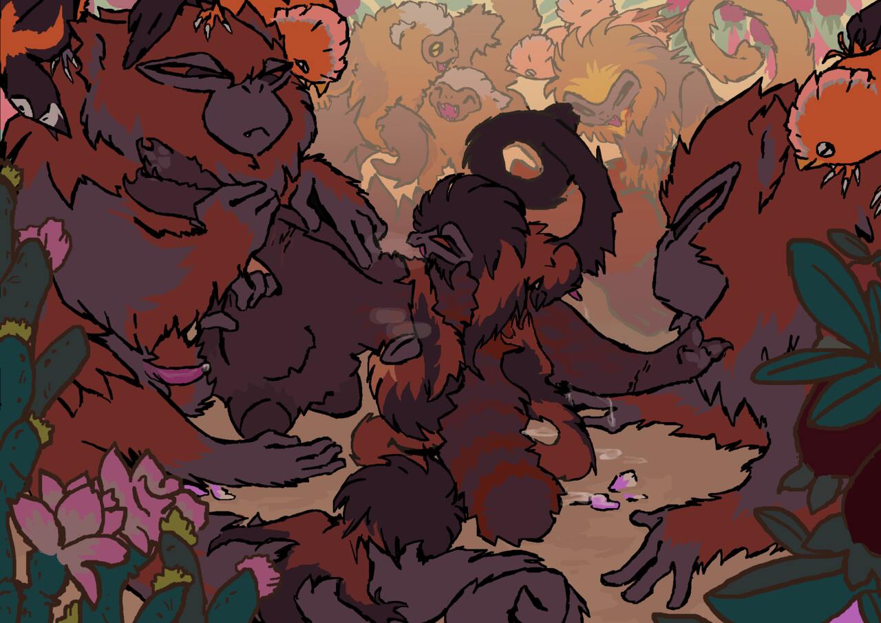 FERAL GANG BANG page 3 full