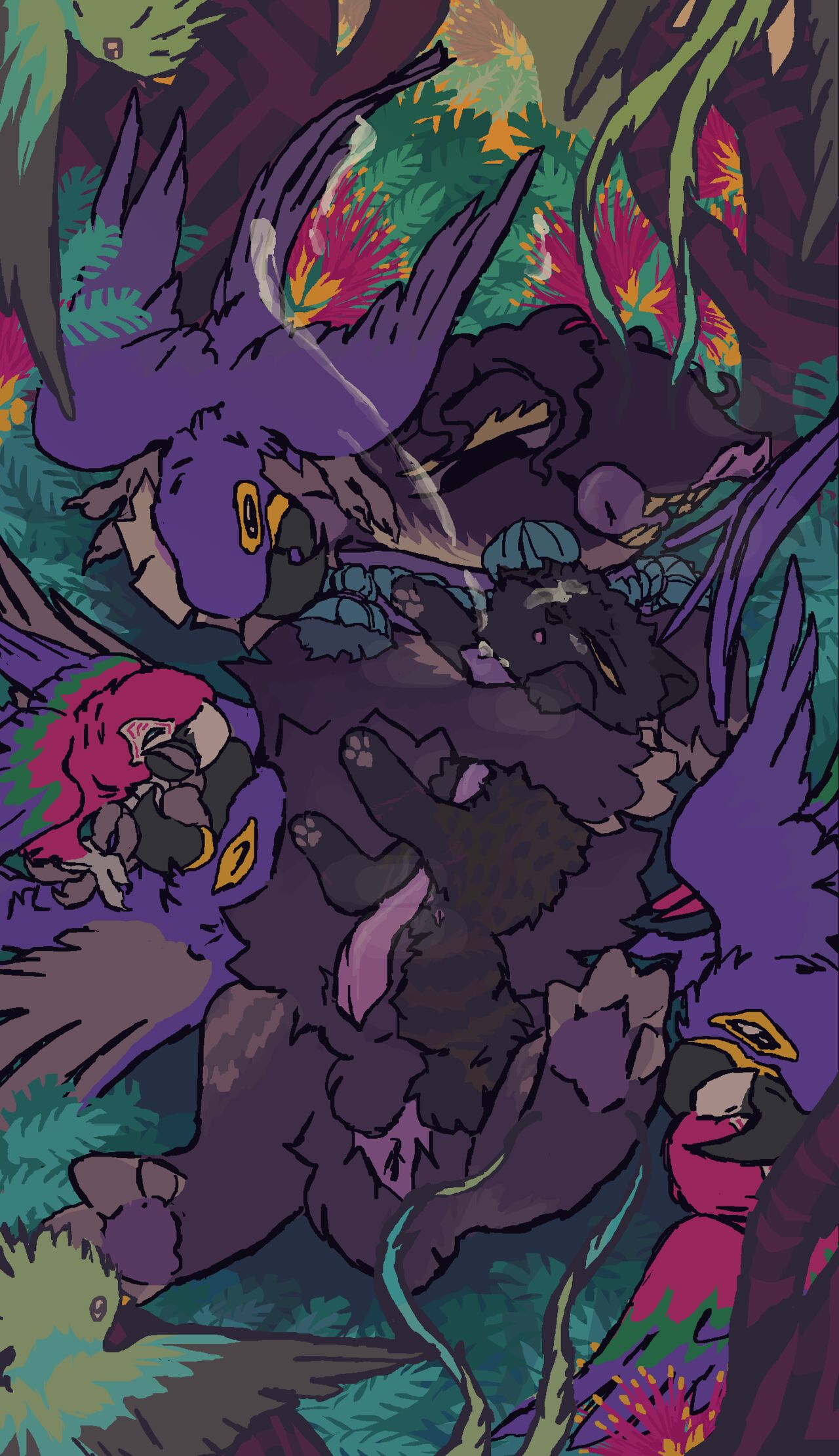 FERAL GANG BANG page 6 full