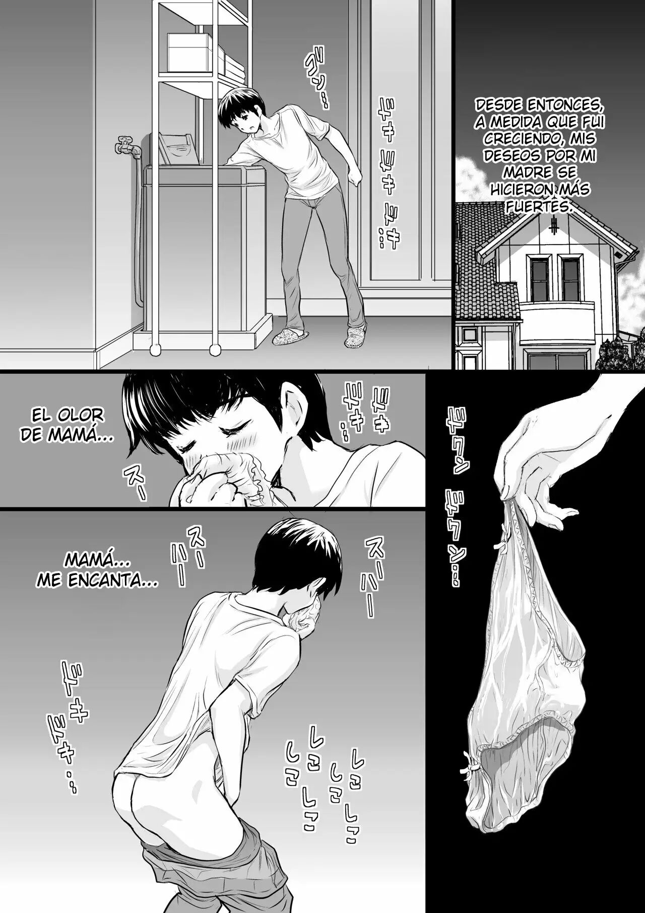 Yasashii Kaa-san ni Tsukekonde Nakadashi Rape Takuran | Violating Mother - Taking advantage of my gentle mother page 5 full