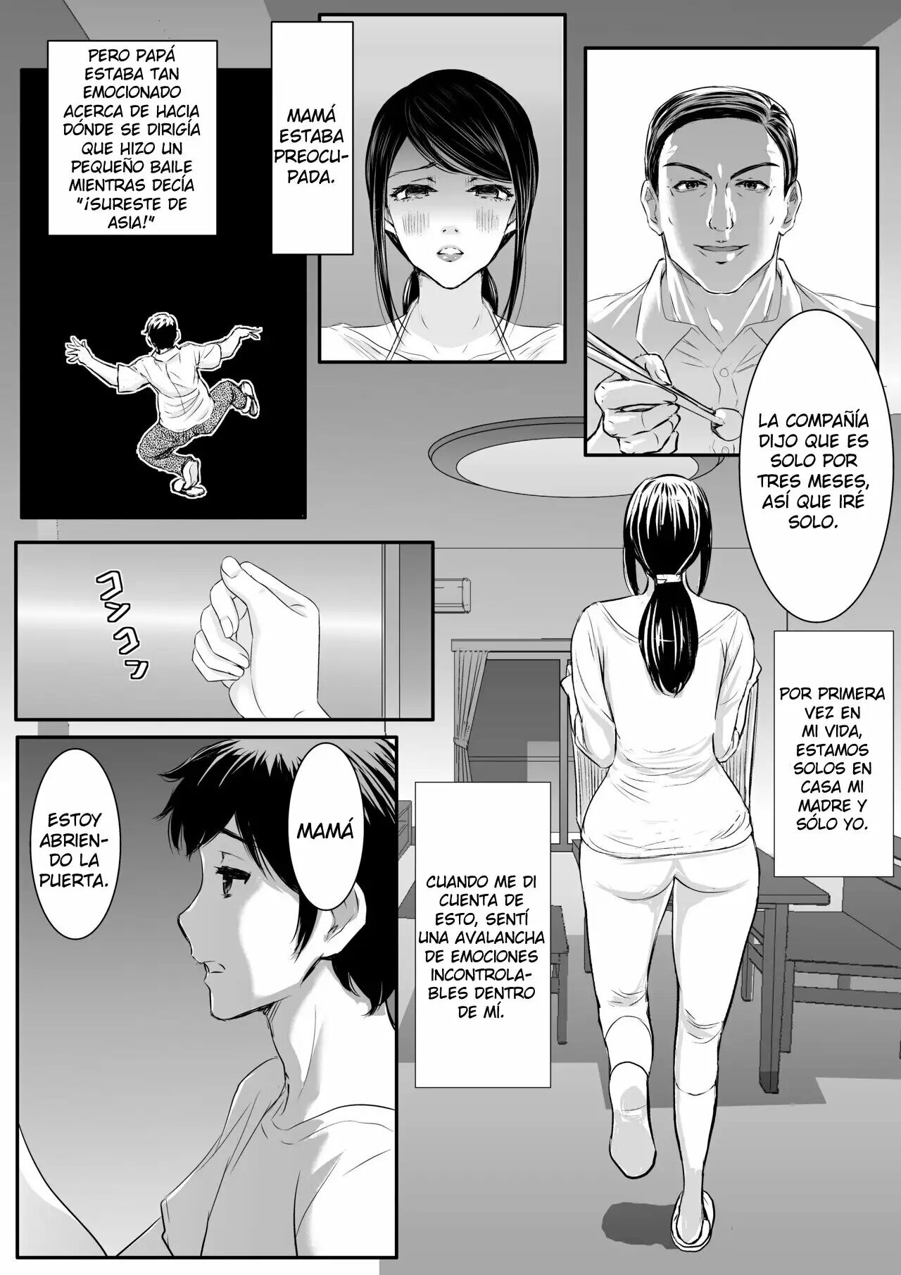 Yasashii Kaa-san ni Tsukekonde Nakadashi Rape Takuran | Violating Mother - Taking advantage of my gentle mother page 8 full