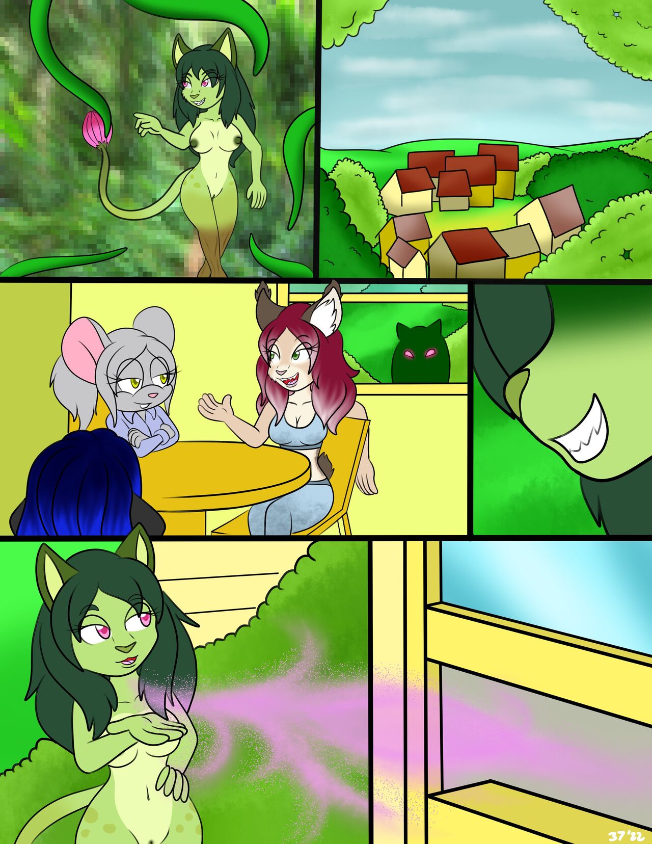 Gloria's Harem page 1 full