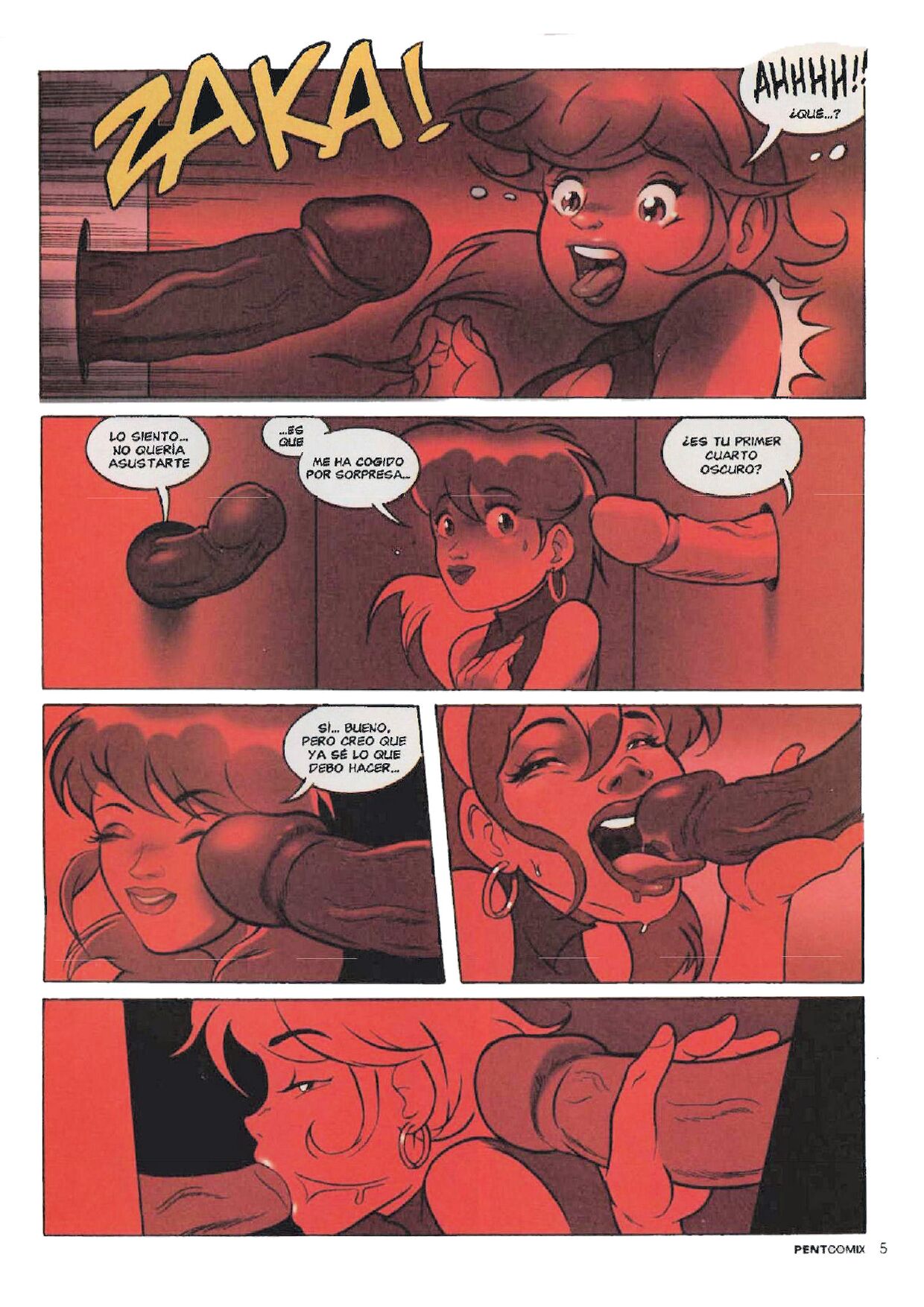 Penthouse Comix #65 page 5 full