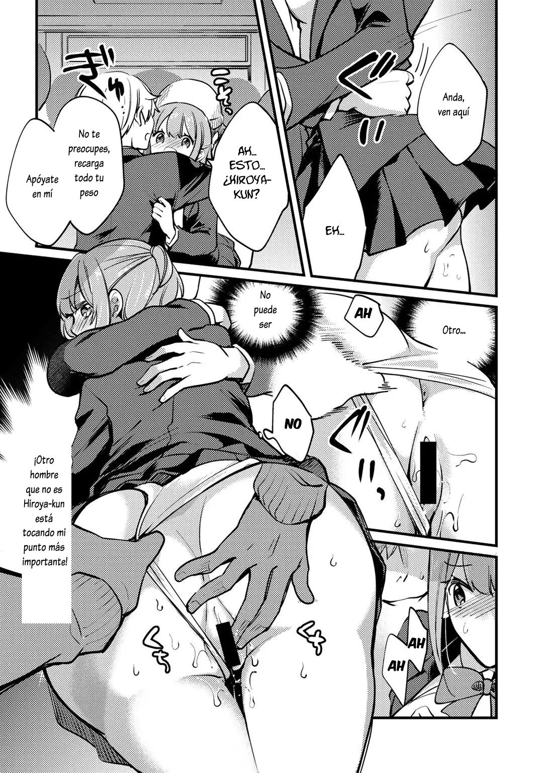 Kyonyu Kanojo Netorare Densha page 10 full