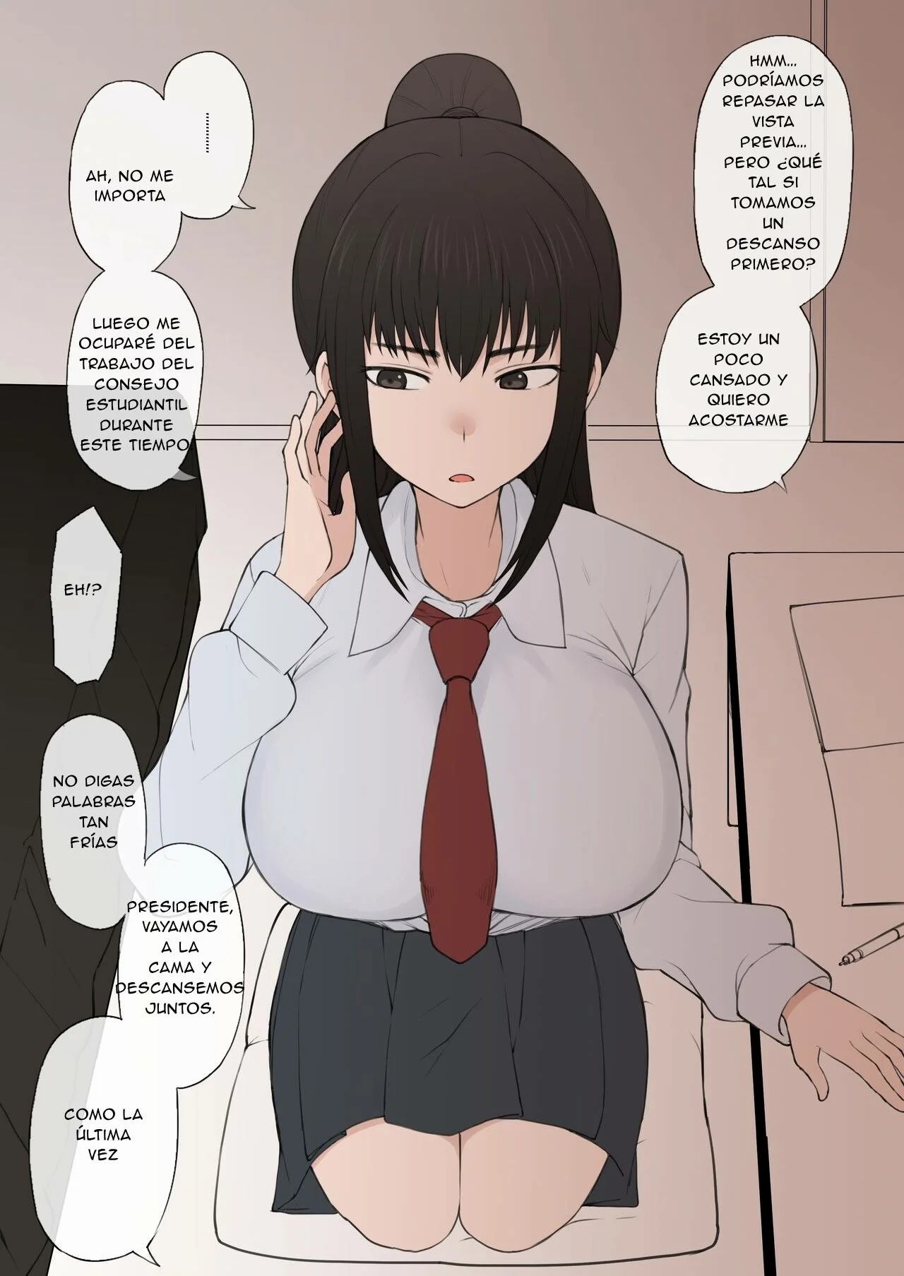 Yarichin Shinnyuusei ni Ura de Jiwajiwa to Hakaisarete Iku Boku no Shiawase na Seitokai Life | My Happy Student Council Life page 8 full