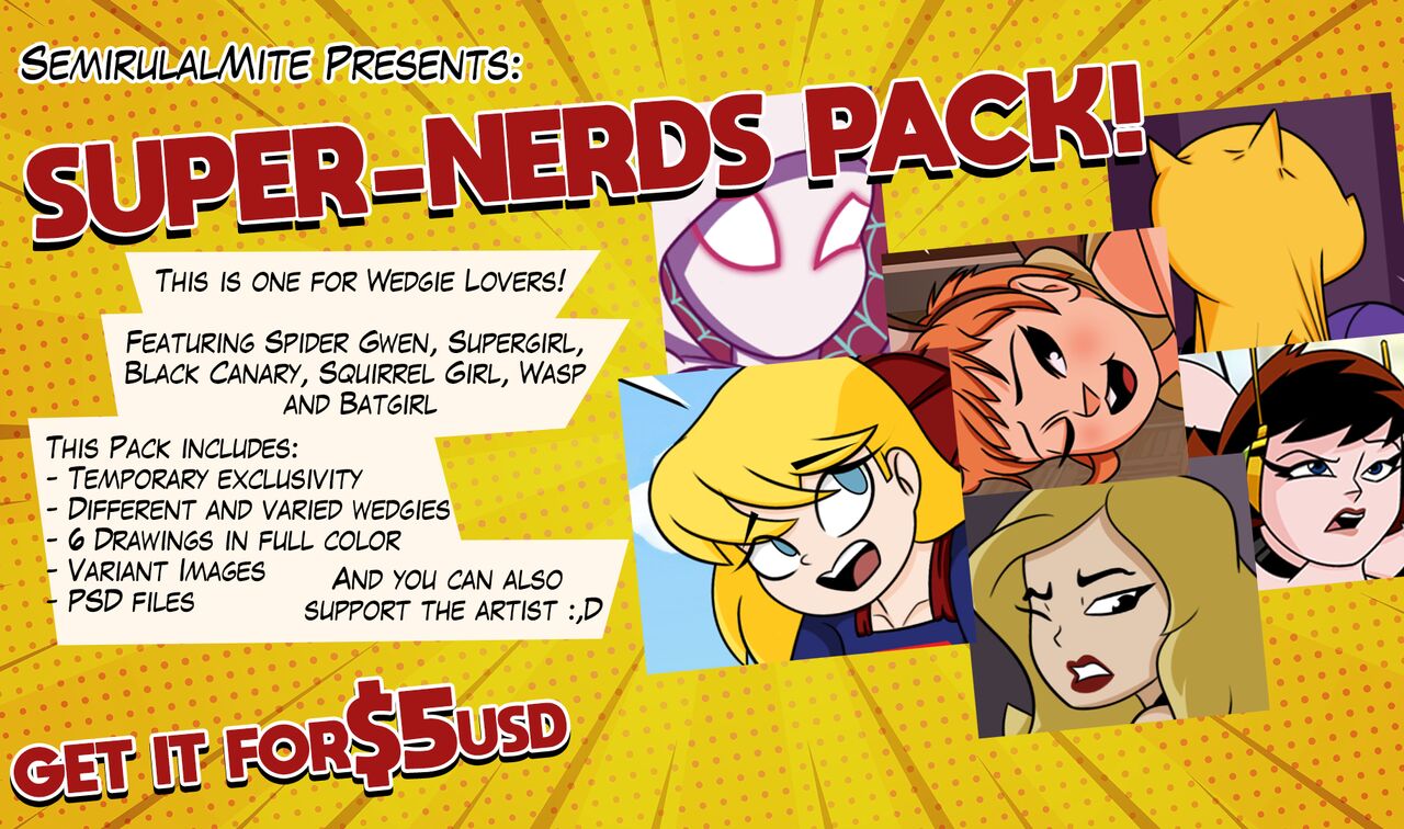 SUPER NERDS PACK page 1 full