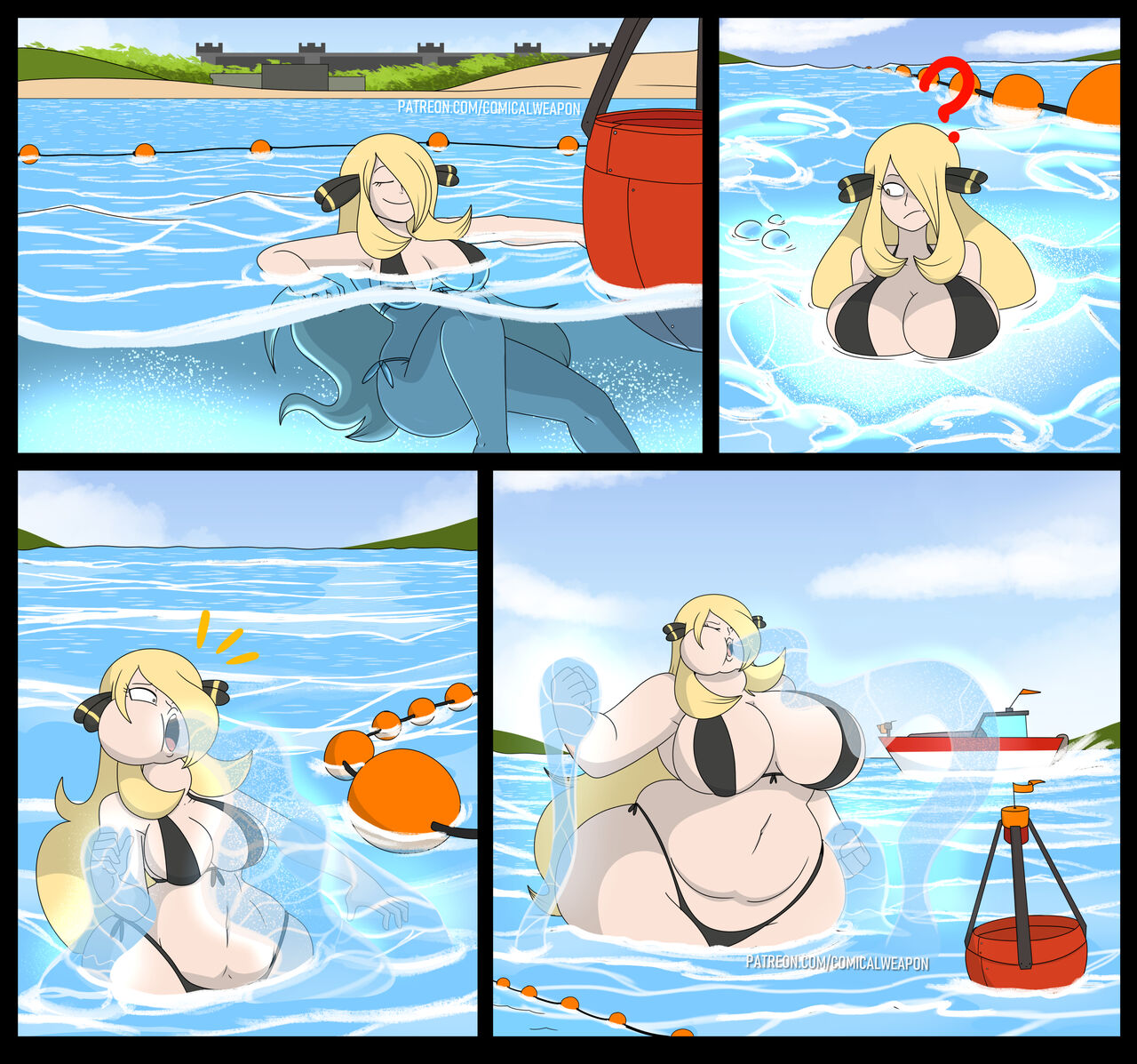 Flannery - Goddess Of The Volcano & Cynthia - Sea Goddess page 6 full