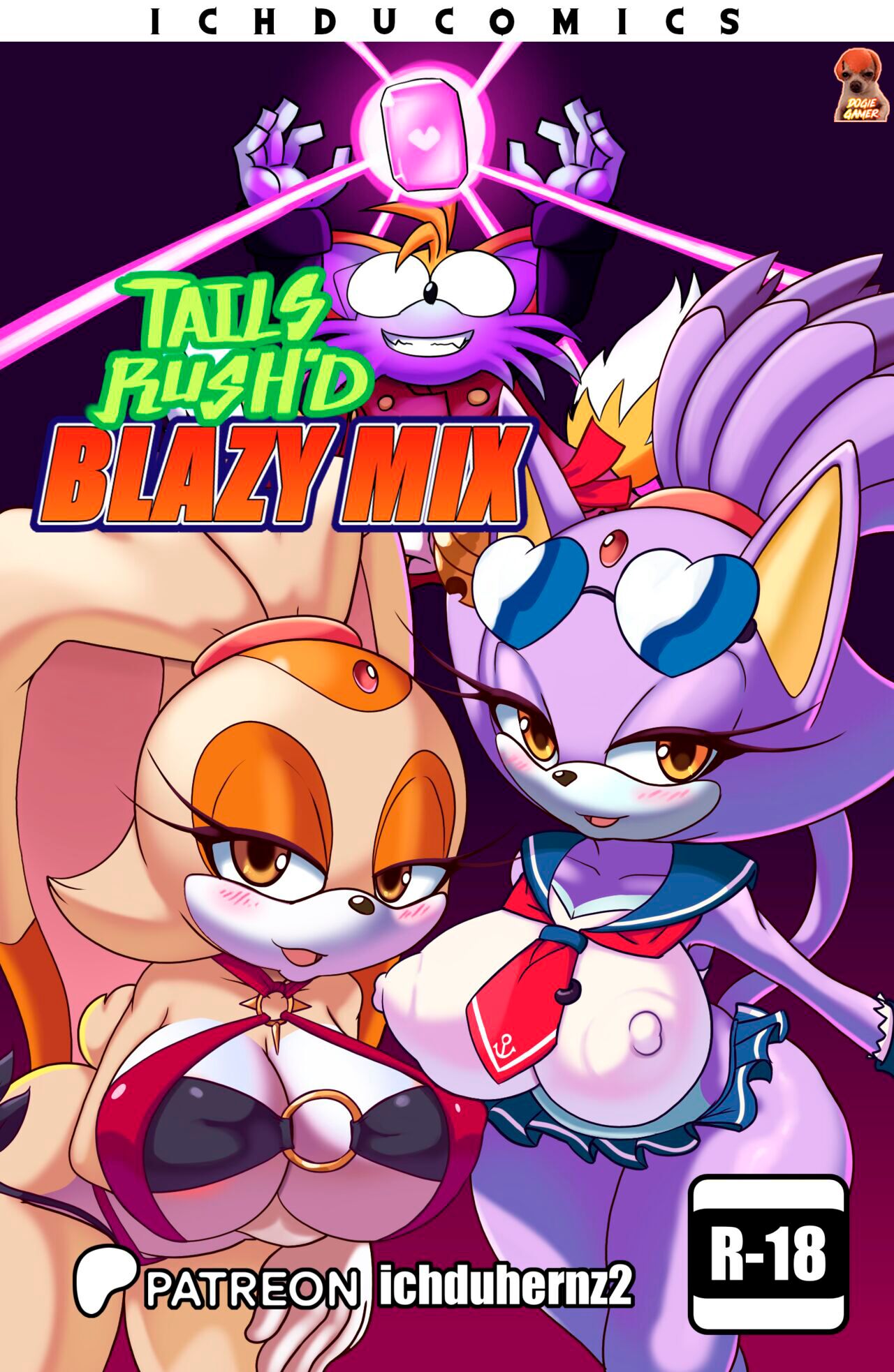 Tails Rush'd: Blazy Mix Act 1 page 1 full