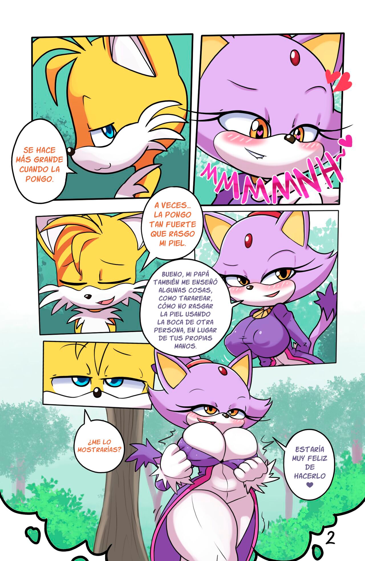 Tails Rush'd: Blazy Mix Act 1 page 4 full