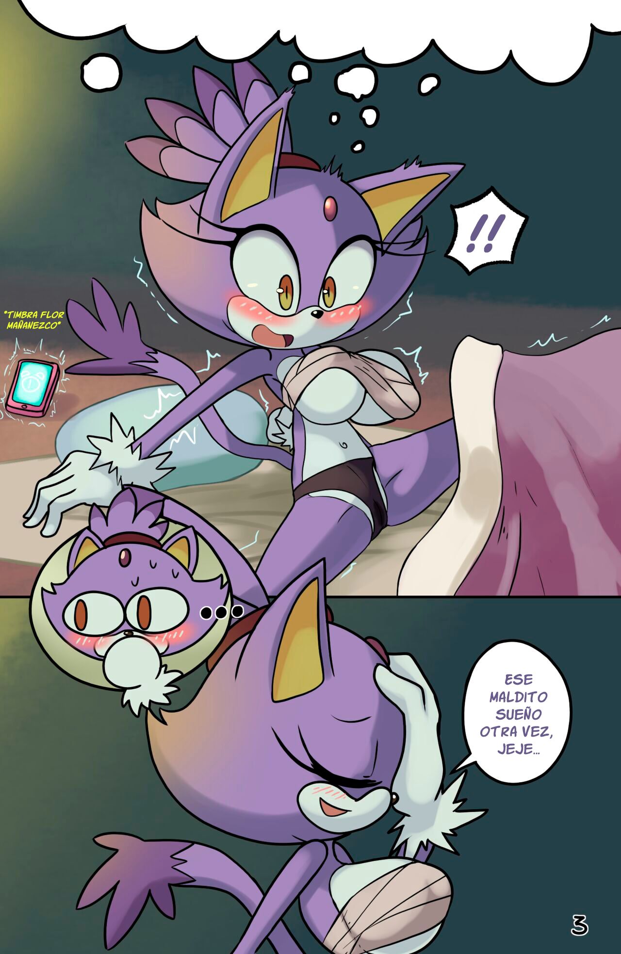 Tails Rush'd: Blazy Mix Act 1 page 5 full
