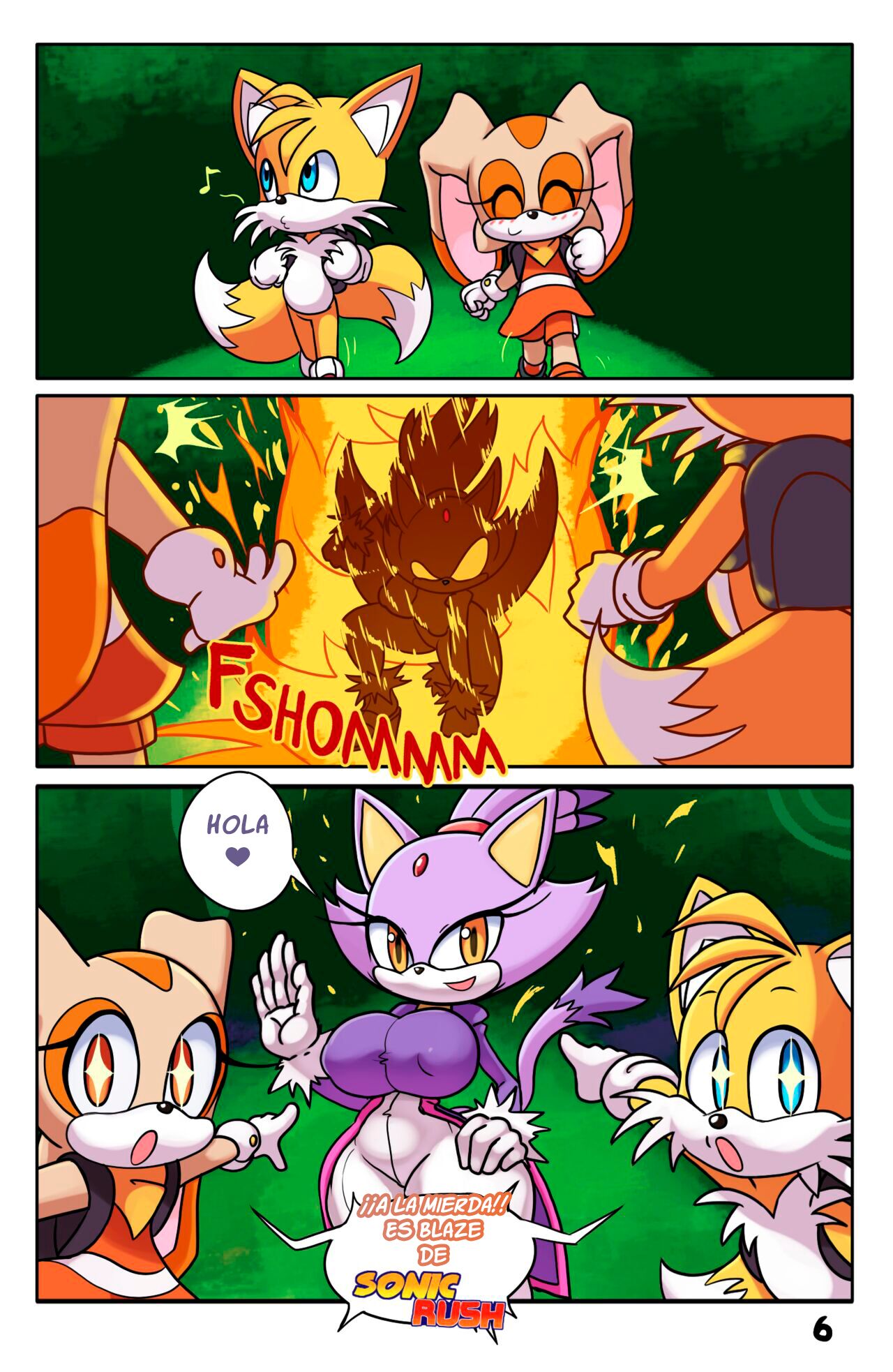 Tails Rush'd: Blazy Mix Act 1 page 8 full