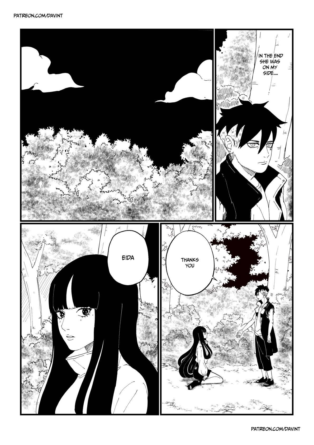 Kawaki and Eida page 1 full