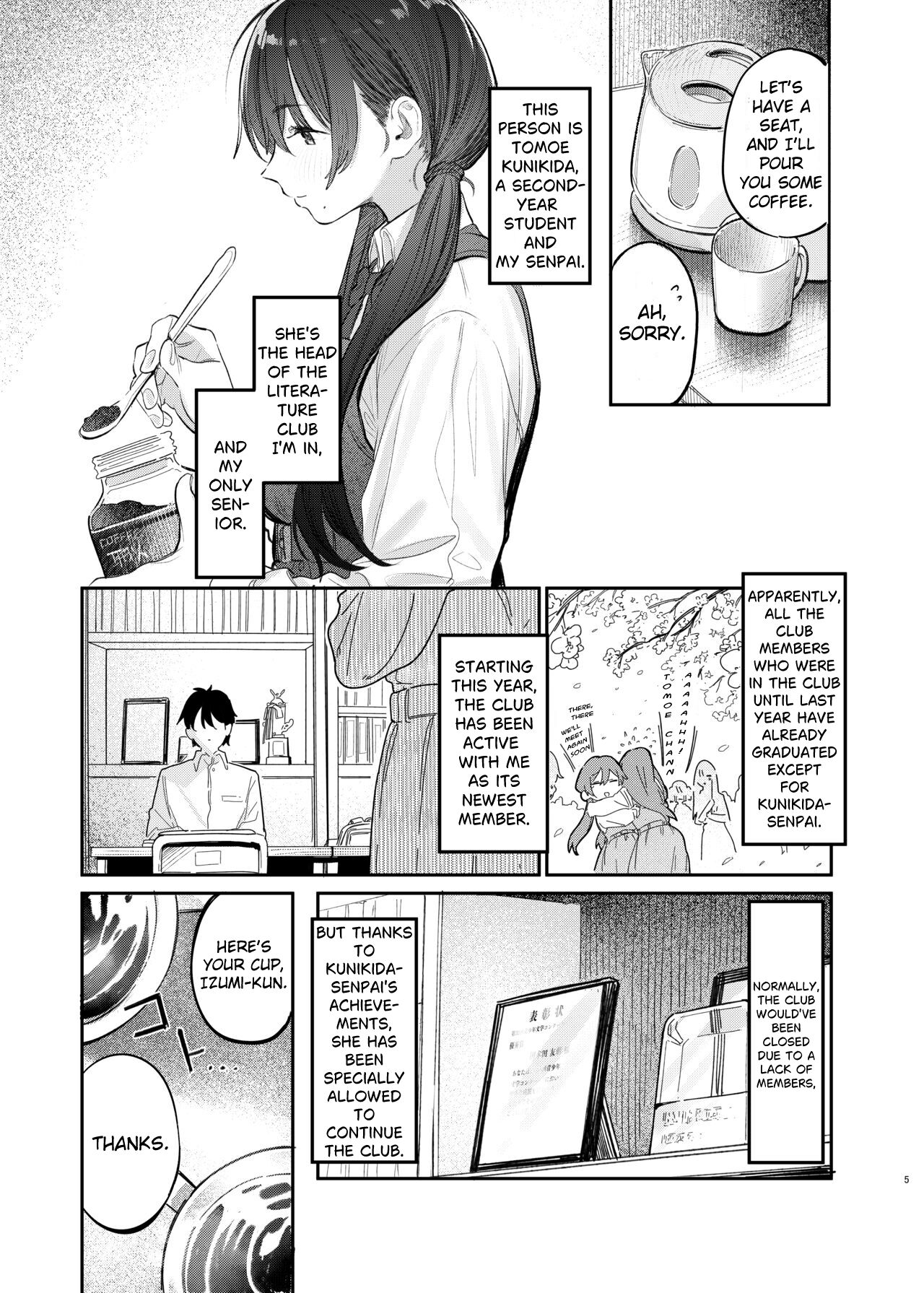 Kunikida Senpai no Kakushigoto | Kunikida Senpai's Secret page 5 full