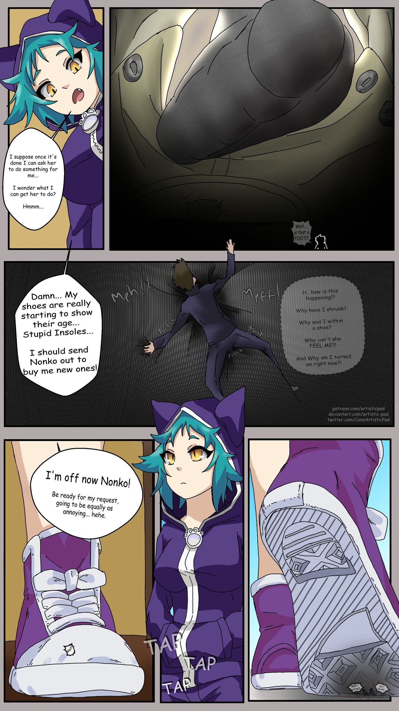 Yaya's Unknown Shoe Prison page 2 full
