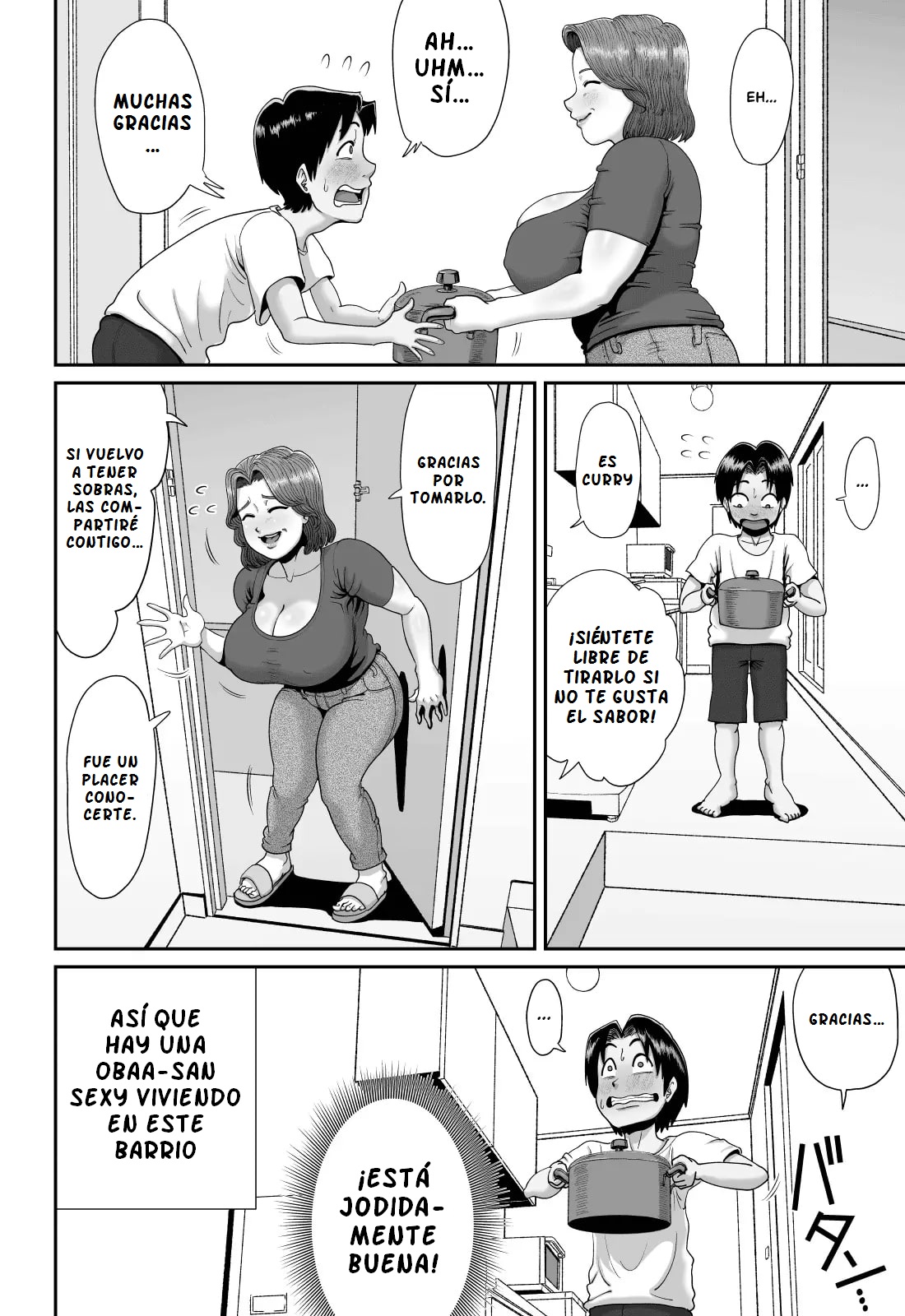 Bakunyuu Hitozuma Jukujo no Ecchi na Osusowake page 5 full