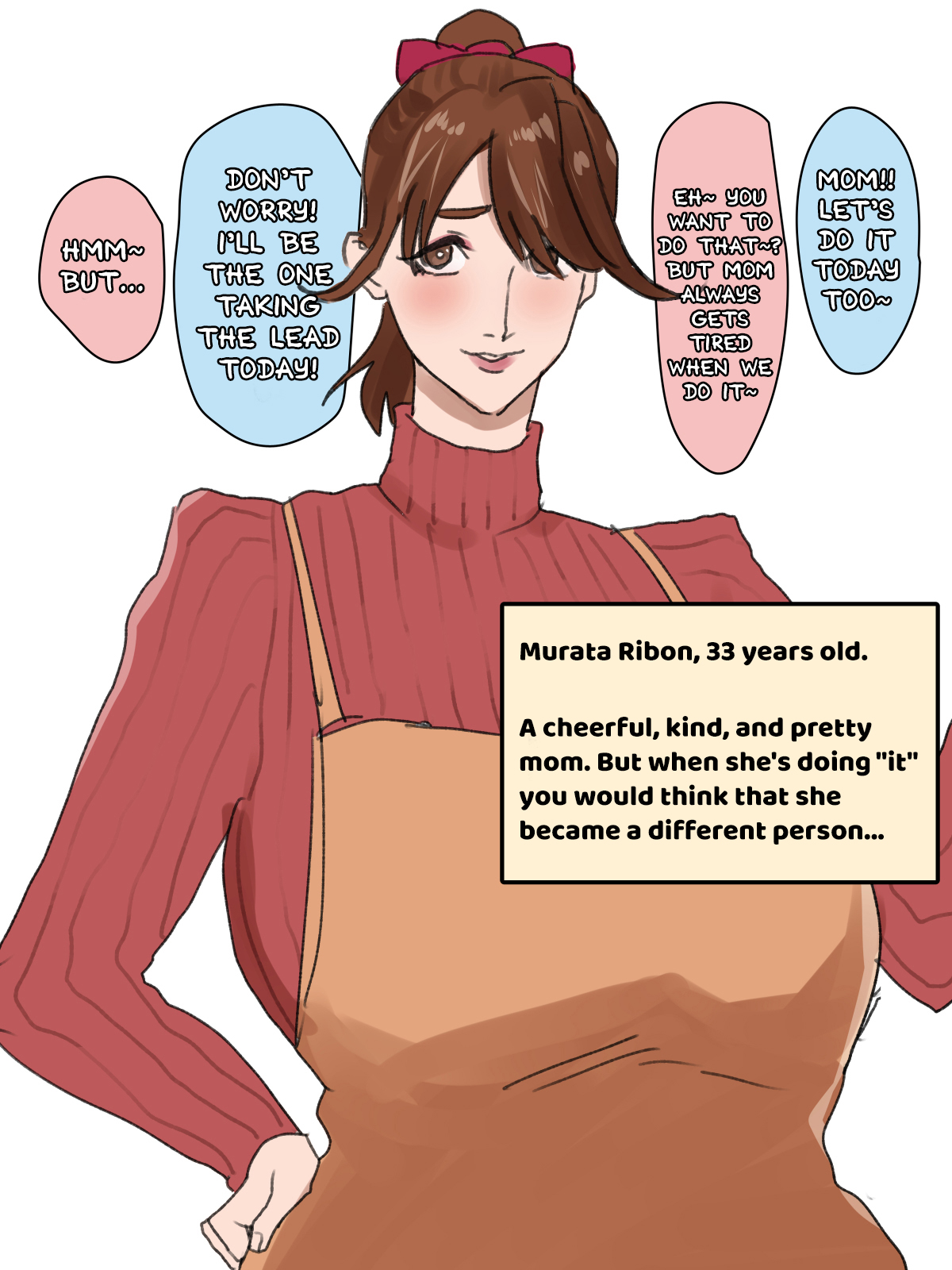 “Are” o Suru Toki dake Chara ga Kawaru Mama | A Mom Whose Personality Changes When Doing "It" page 1 full