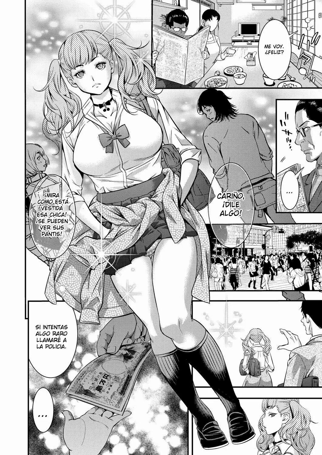 Shigaoka Touki JK Bitch Gyaru ga Enkou o Chichioya ni Okorareta node Kinshin Soukan Shite yatta | A Highschooler Bitch Gyaru's Incestuous Sex With Her Father Angry At Her For Prostituting Herself page 2 full