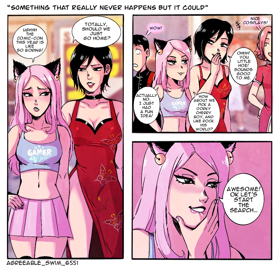 Something that really never happens but it could page 1 full