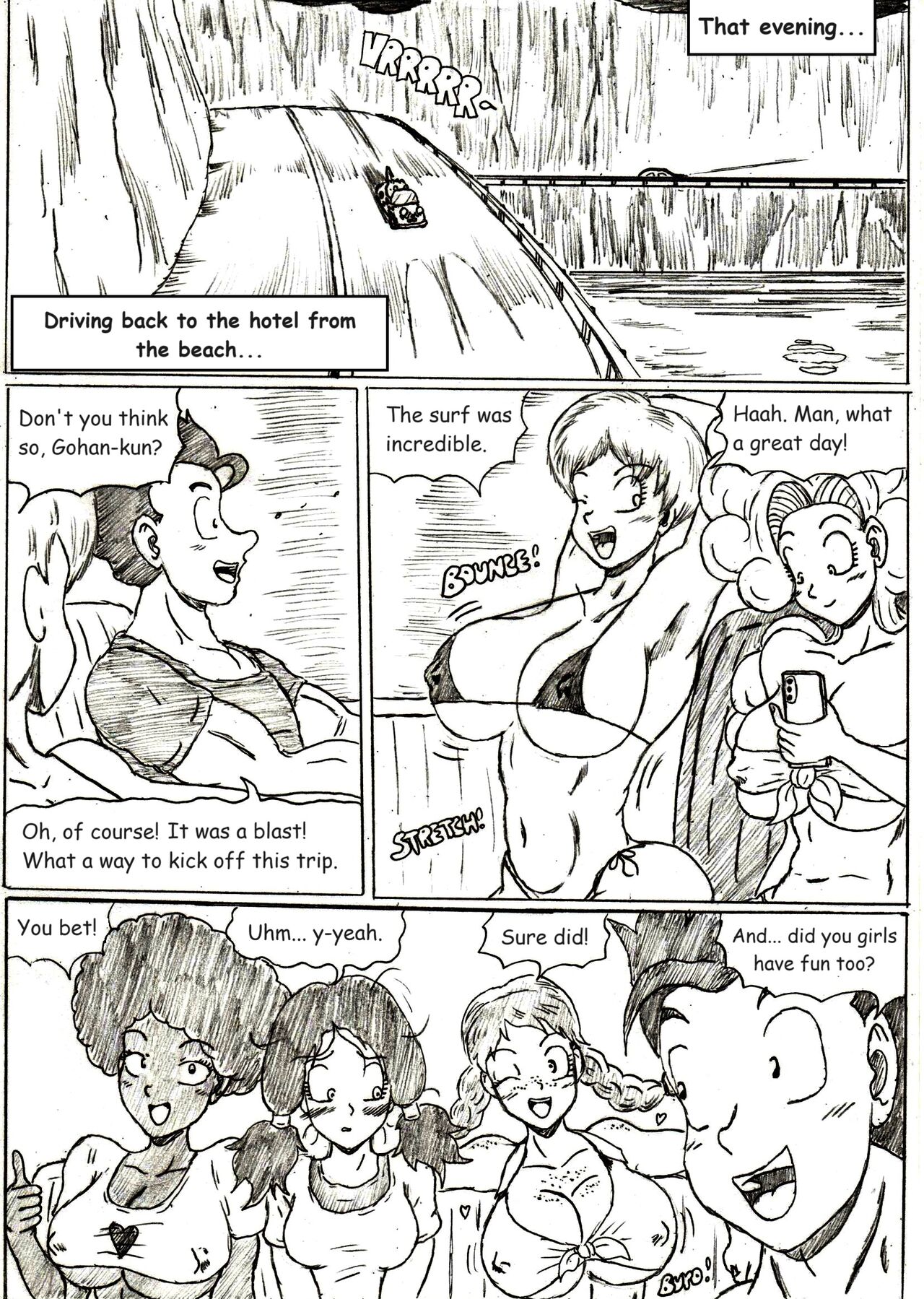 Beach Harem King - Gohan X Harem page 2 full