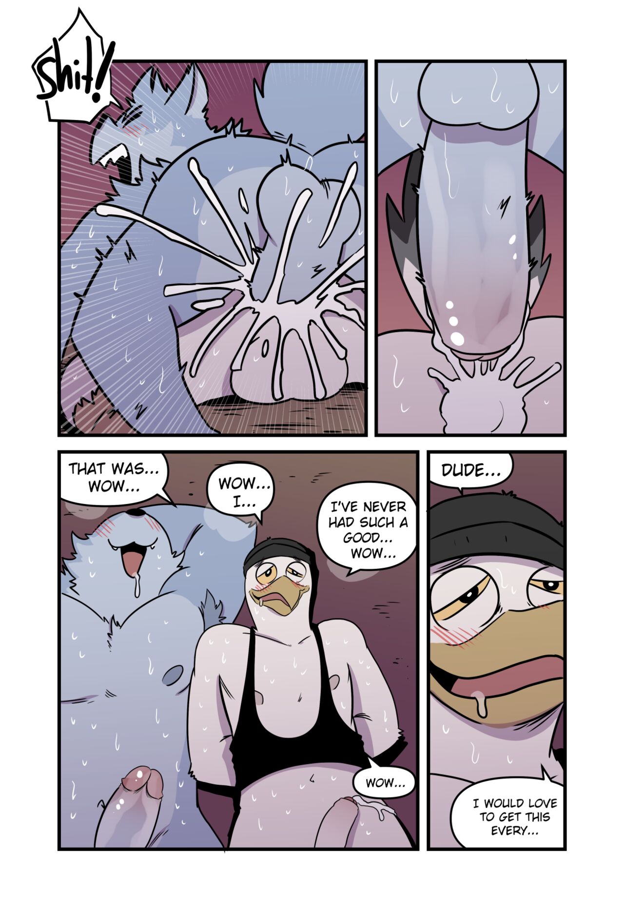 The Seagull Thief and the Wolf Cop page 10 full
