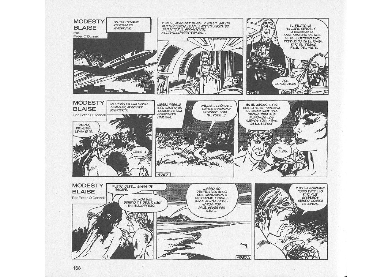 Modesty Blaise - Adán y Eva page 10 full