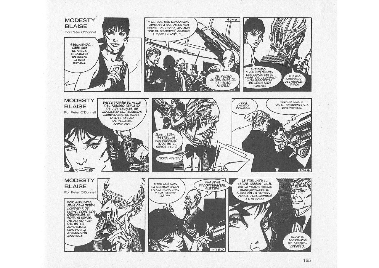 Modesty Blaise - Adán y Eva page 7 full