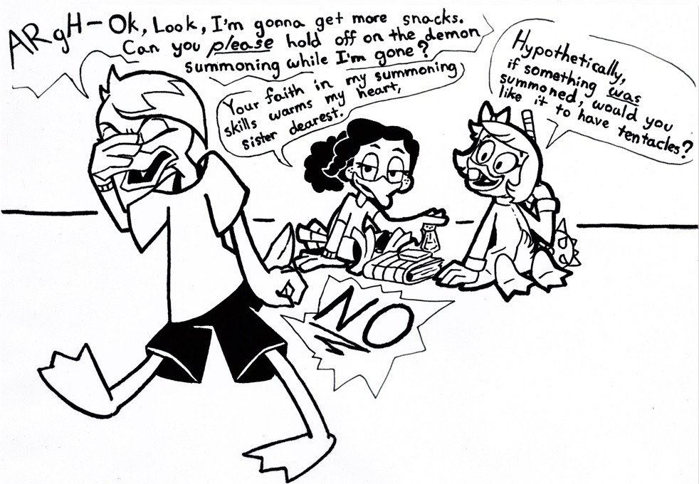 DawingDucktakesDucks Art page 8 full