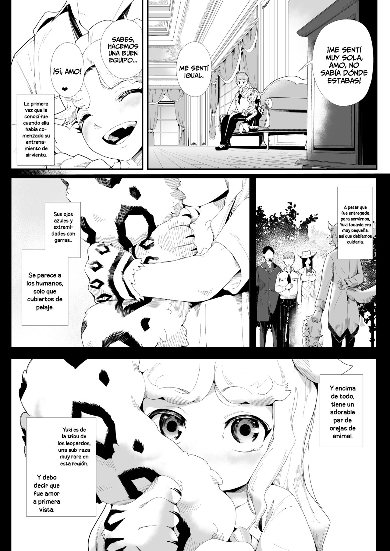 Kemokemo Loli Kyonyuu Maid Anata no Yuki-chan Dekiaiki~ page 5 full