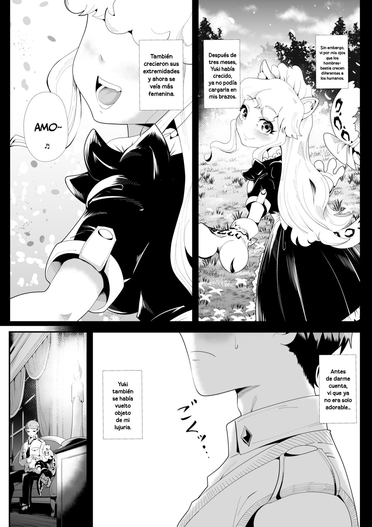 Kemokemo Loli Kyonyuu Maid Anata no Yuki-chan Dekiaiki~ page 7 full