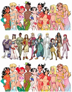 Prinsesas Disney Gender Bender