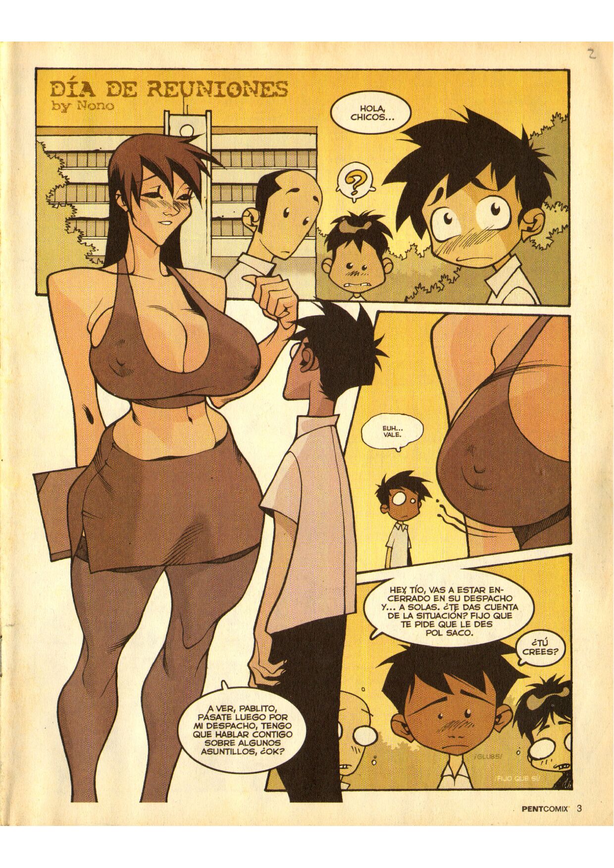 Penthouse Comix #56 page 3 full