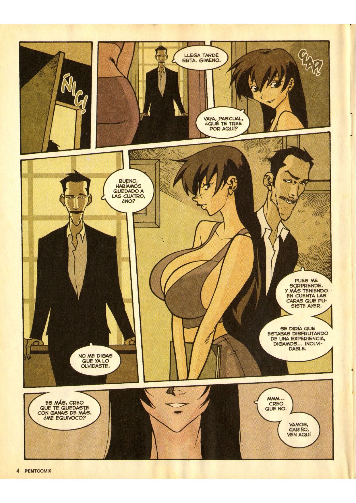 Penthouse Comix #56 page 4 full