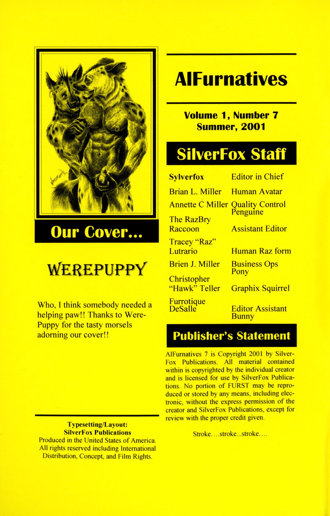 Alfurnatives: Volume 1 #7 page 2 full