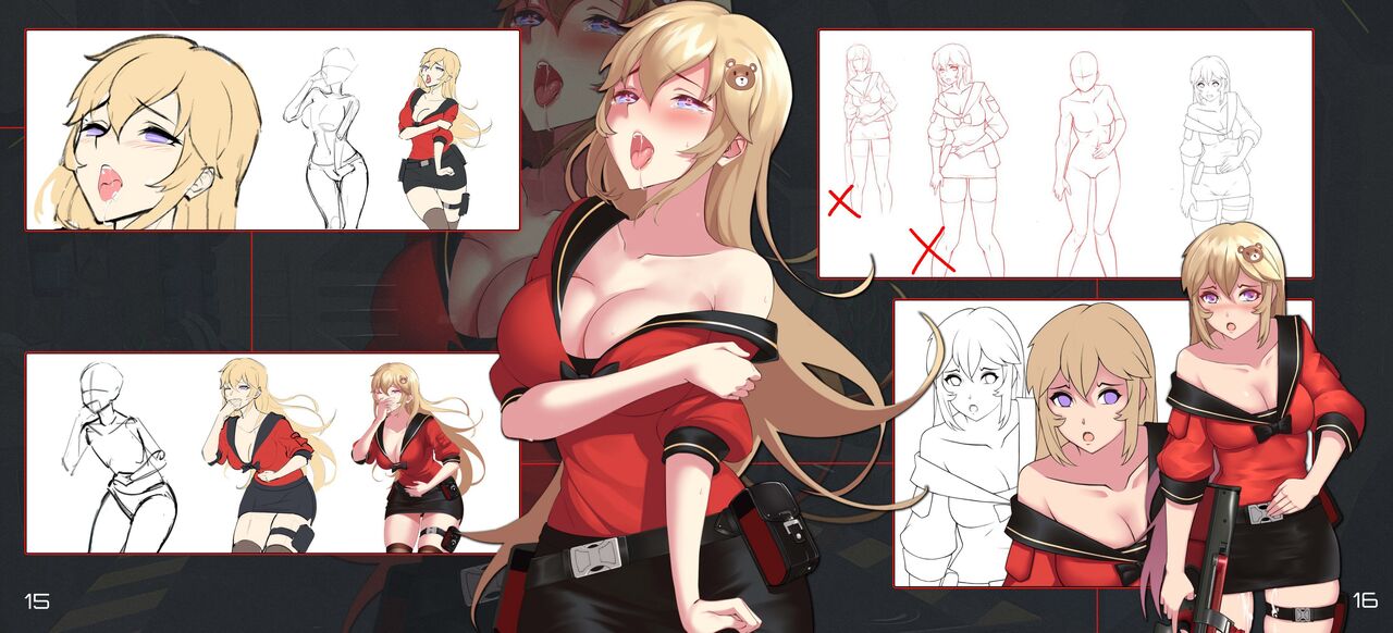 Tunnel Escape Artbook page 9 full