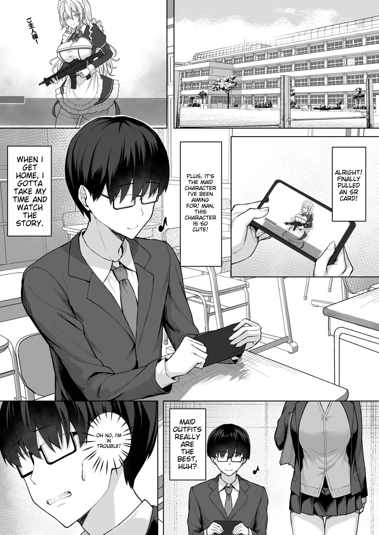 A story about turning a gal from class into an obedient erotic maid page 2 full