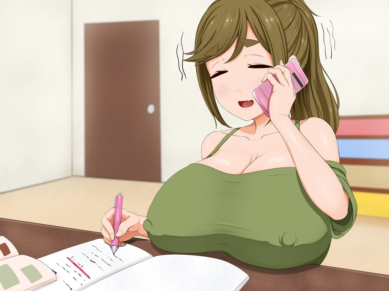 Nipple Monster: Olive page 3 full