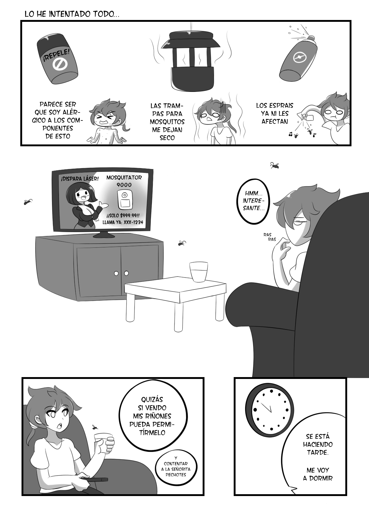 What to do when a mosquito invades your bed? | ¿Qué hacer cuando un mosquito invade tu cama? page 4 full