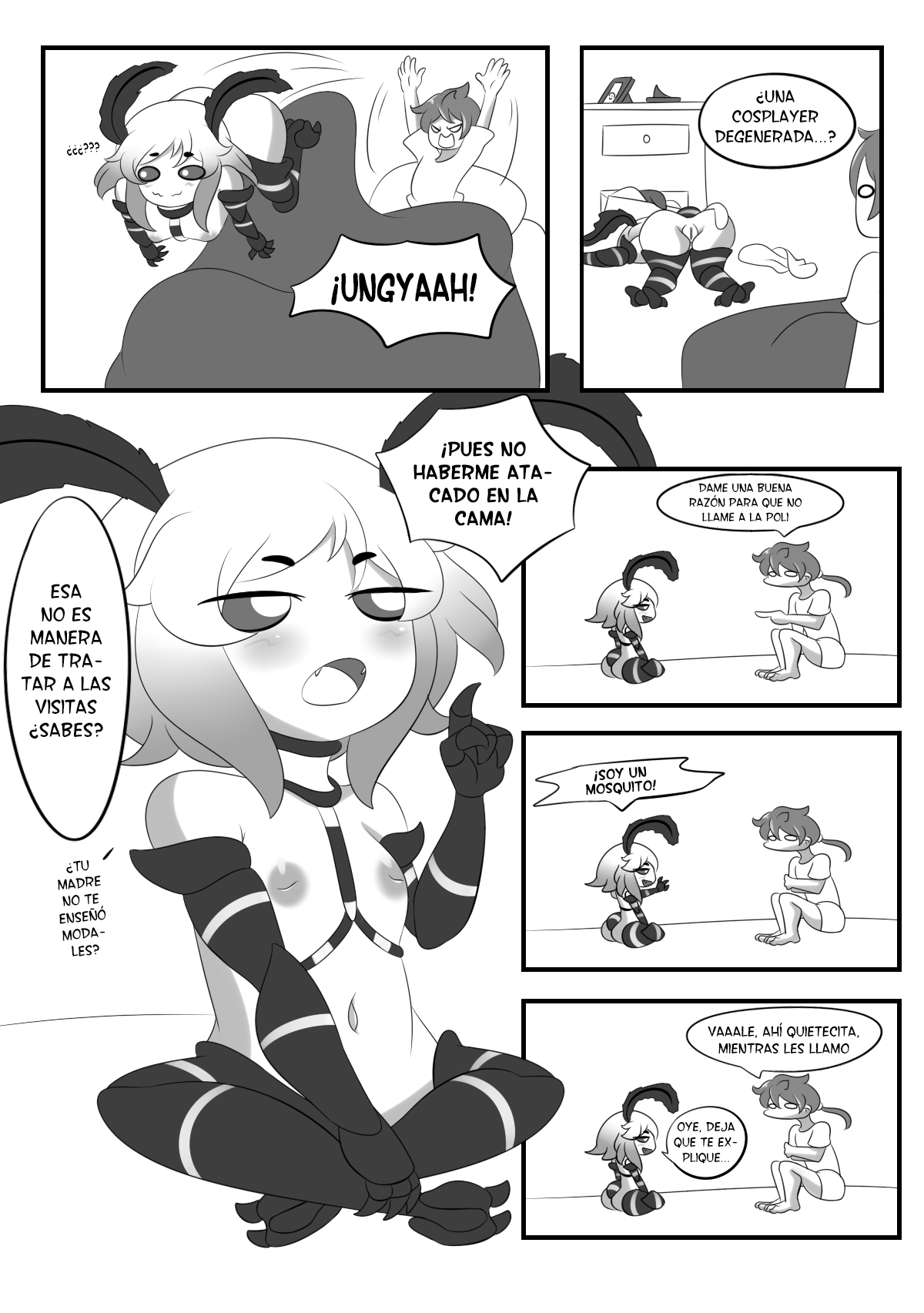 What to do when a mosquito invades your bed? | ¿Qué hacer cuando un mosquito invade tu cama? page 7 full
