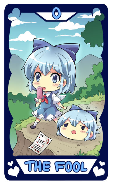 Touhou Tarot Cards page 1 full