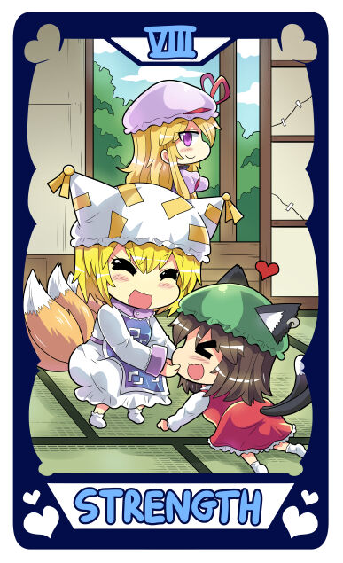 Touhou Tarot Cards page 9 full