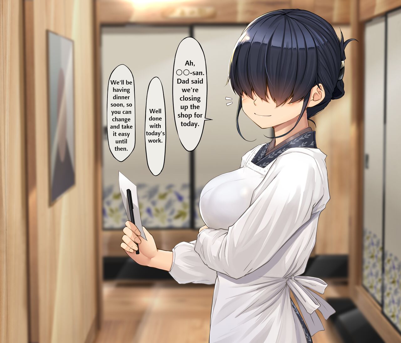 Hinako-chan illustrations page 1 full