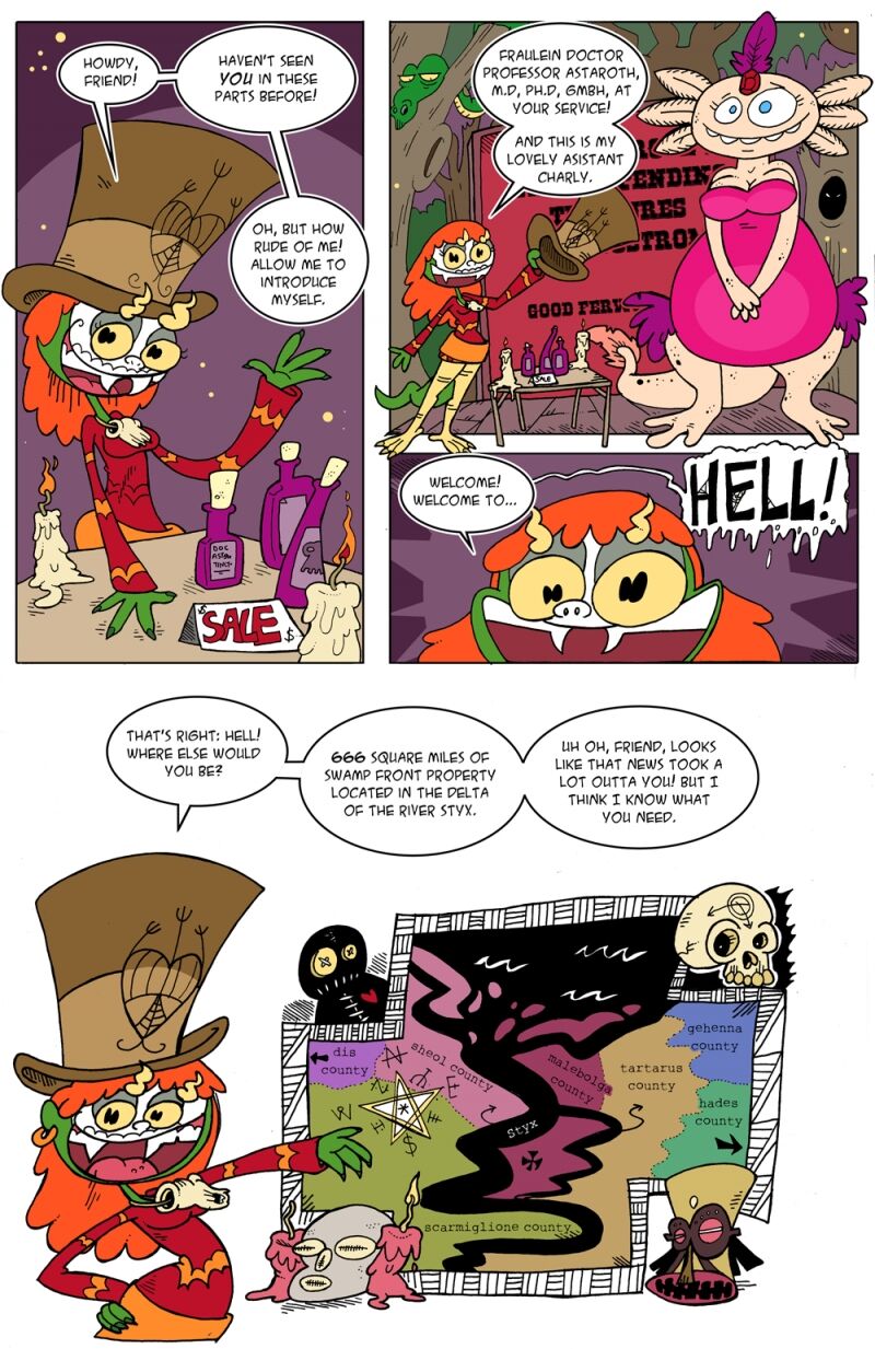 Fresh Hell: Medicine Show page 1 full