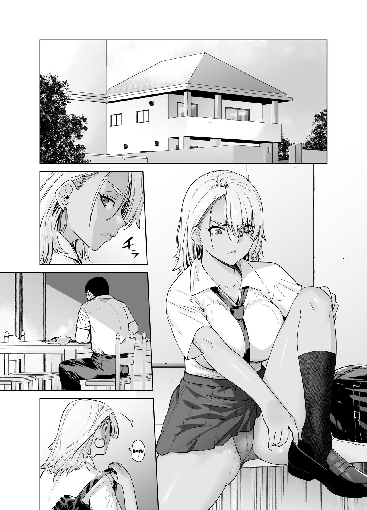 Galmusume ga Chichioya tono AijouX | Gyaru Daughter Has Passionate Sex With Her Dad page 5 full