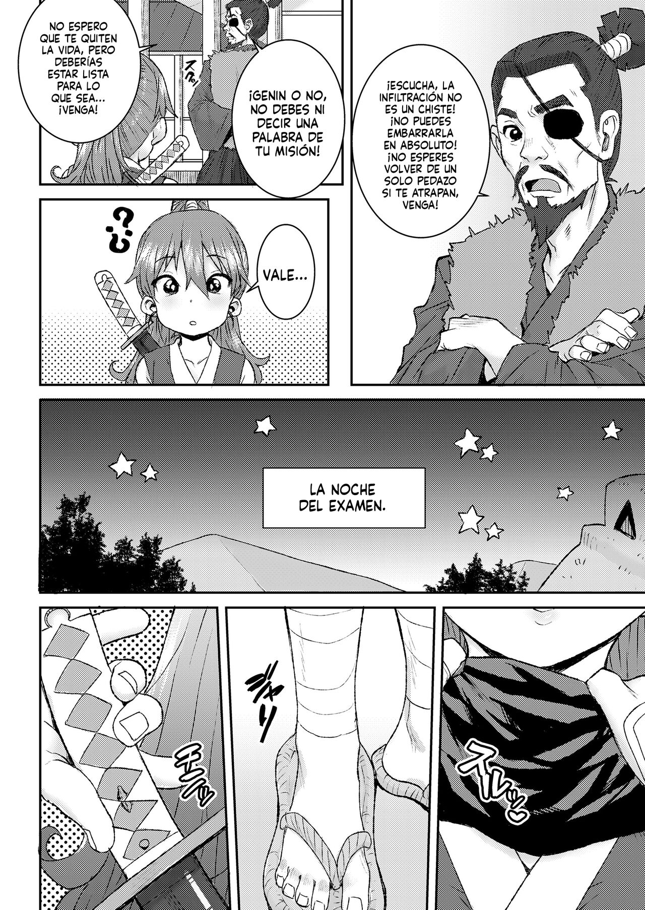 Mesugaki Ninja Ema-chan | La Ninja Niñata, Ema-chan page 4 full