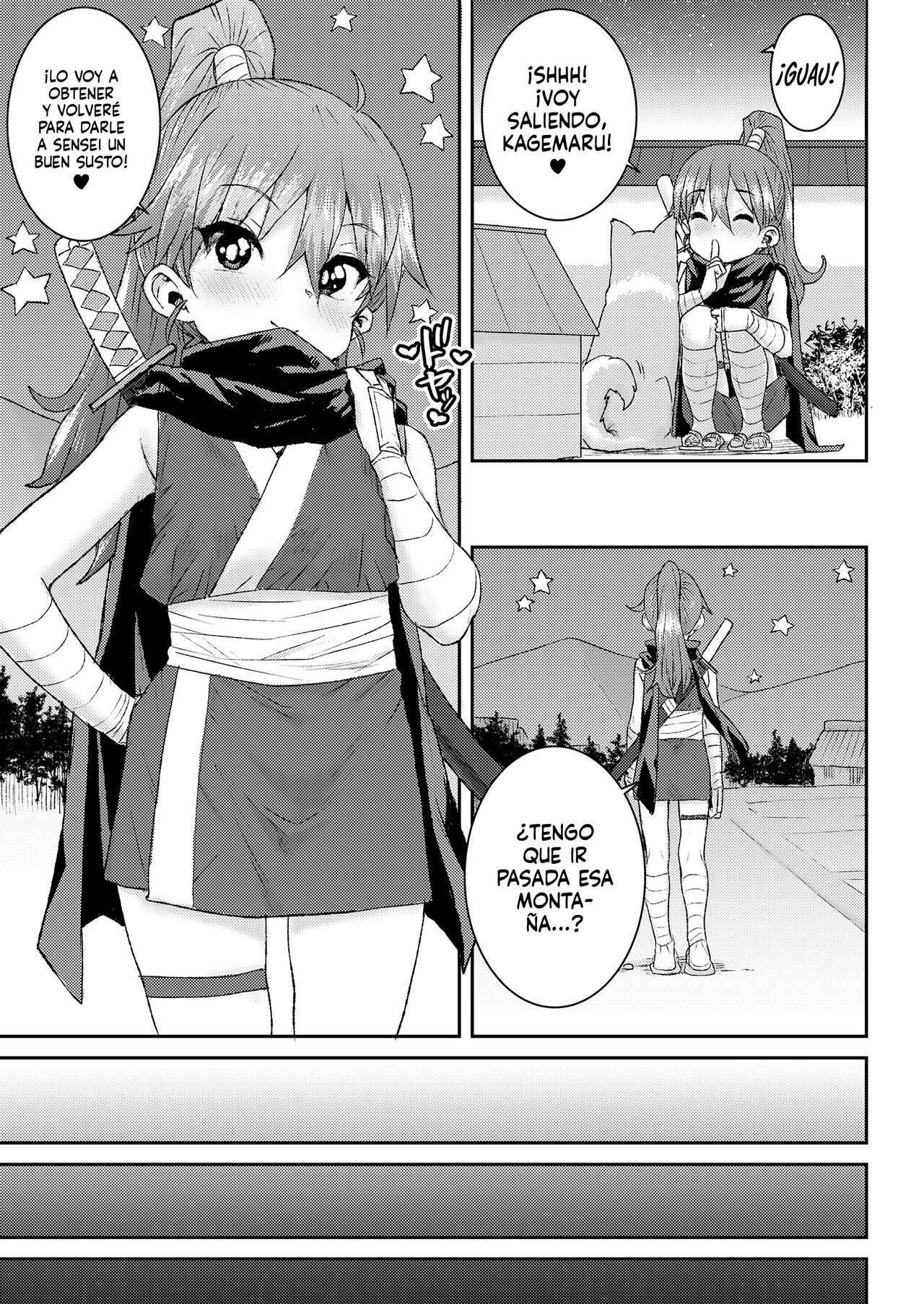 Mesugaki Ninja Ema-chan | La Ninja Niñata, Ema-chan page 5 full