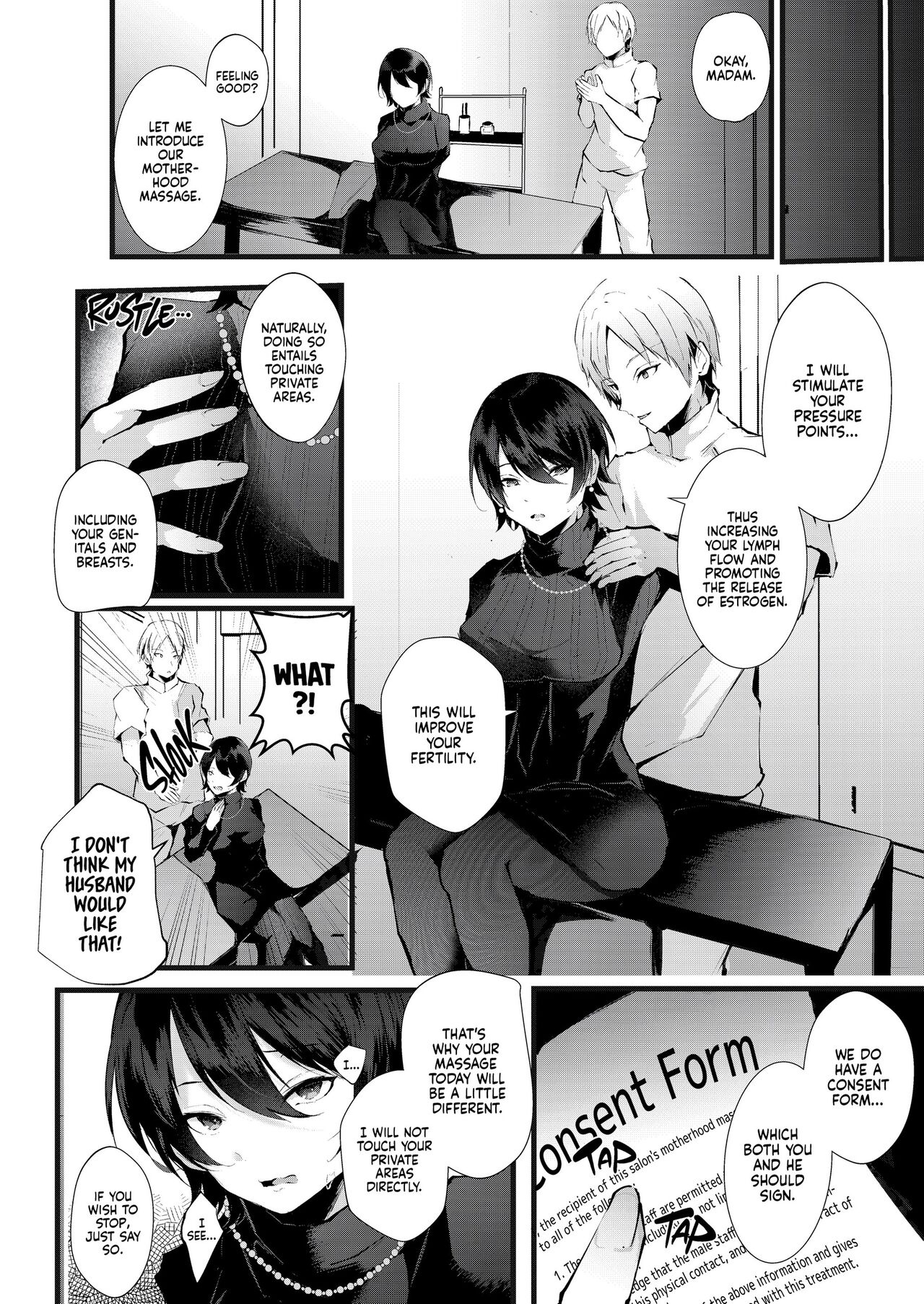 Kakkou no Rakuin ~Ninkatsu Kyonyuu Hitozuma ga Biyaku Jirashi Massage ni Kokomo mo Karada mo Ochiru made~ _ The Mark of the Cuckoo page 5 full