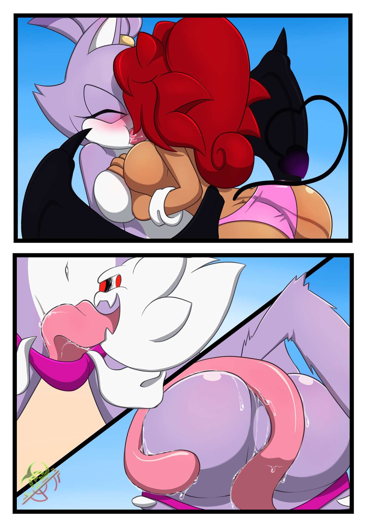 Relaxing on the beach page 8 full