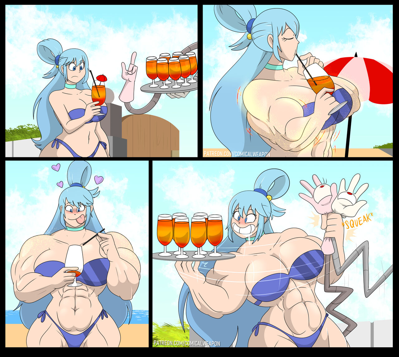 Summer Drink - Aqua page 2 full