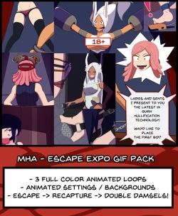 MHA - Escape Expo Gif Pack