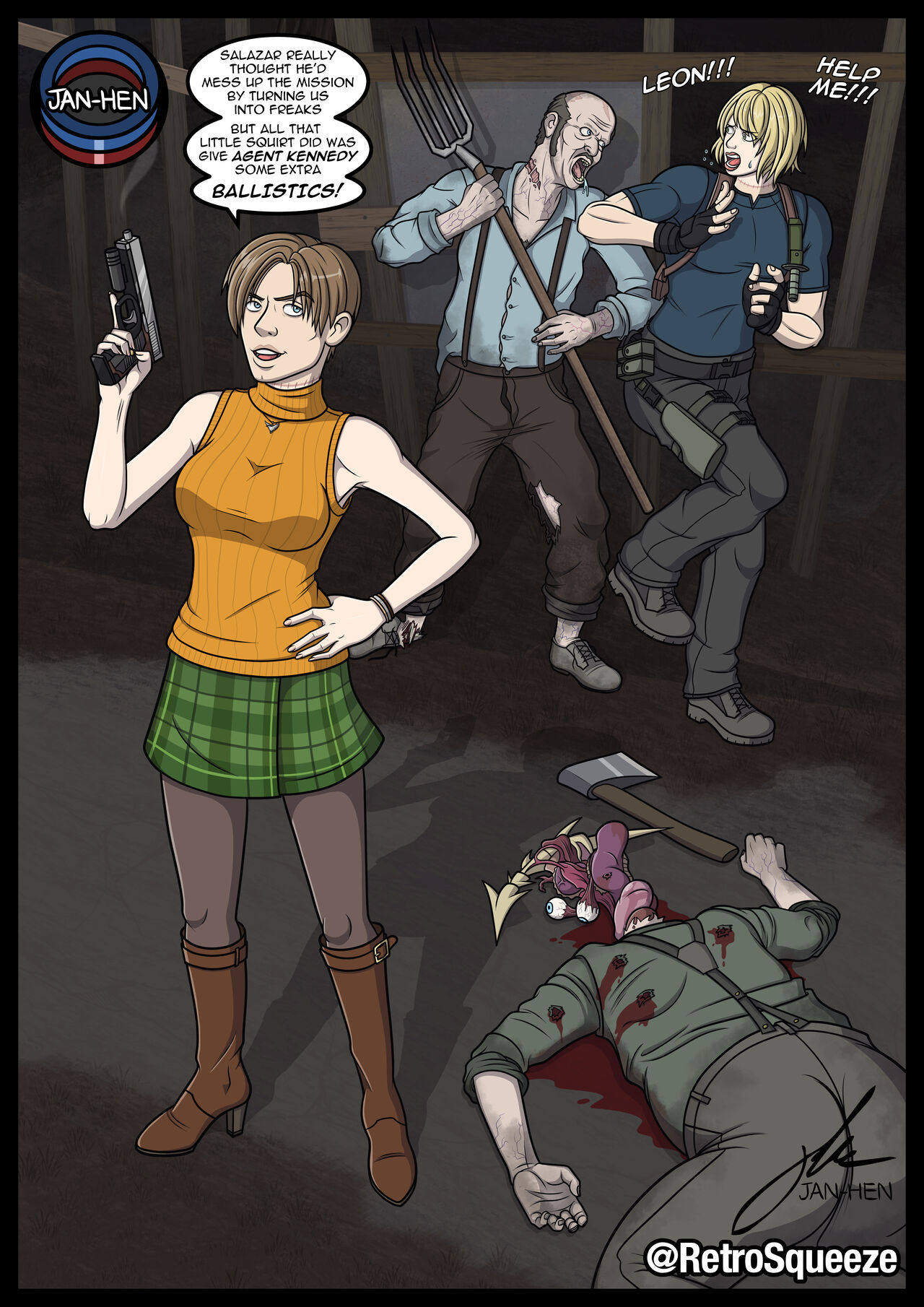 RetroSqueeze's Body Swapping Art page 5 full