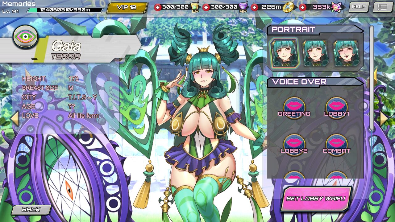 SF Girls Heroes Defense - Seeker Info & Portrait & Scenes & Partyroom scenes & Others page 1 full
